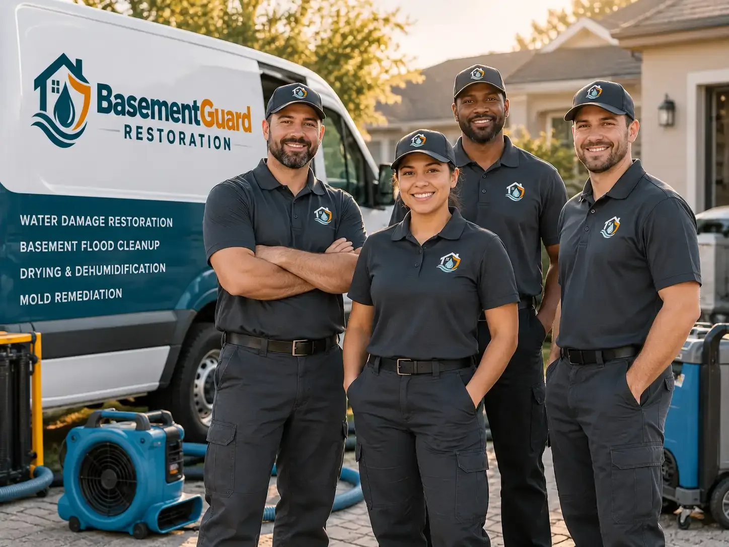 Basement Water Damage Restoration company in Bowlus, MN